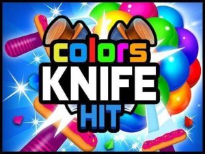 Knife Hit Colors Online Arcade Game