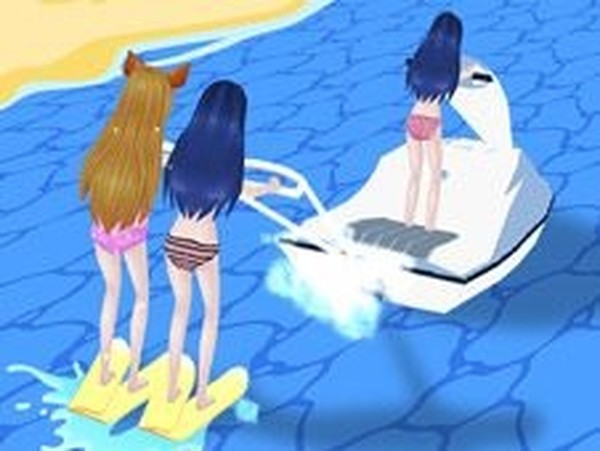 Surfer Girl 3D Arcade