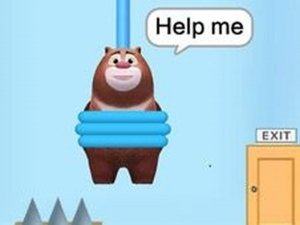 Save The Bear Puzzle Game