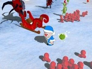 Crowd of Snowmen Online Game