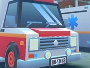 Ambulance Gear Racing Stunt 3D Online Game