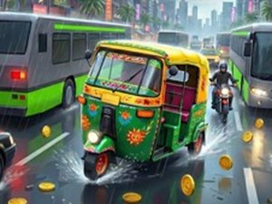 Tuk Tuk Rickshaw Traffic Racing Online Game