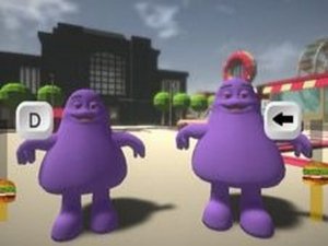 2 Player Grimace Eating Game Online
