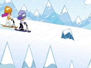 Puffy AmiYumi Snowboard Online Game