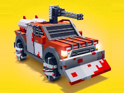 Blocky Roads: Obstacle Dash Driving