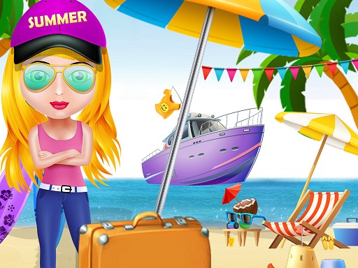 Summer Beach Dress Up Game