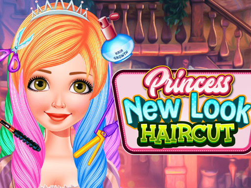 Princess Haircut Dress Up Game