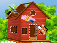Kids Treehouse Building Game