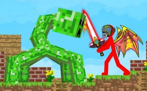 Stickman Mega Boss Battles: Epic Fighting Game Online