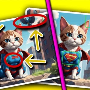 Kitty Spot The Differences Online Game