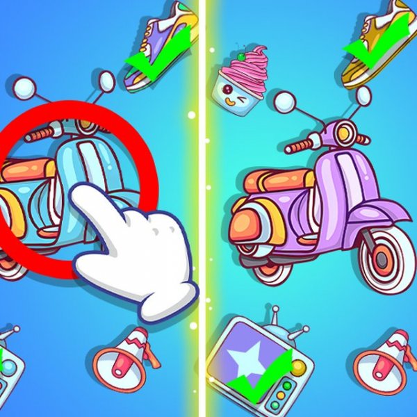 Spot It Find The Difference Puzzle