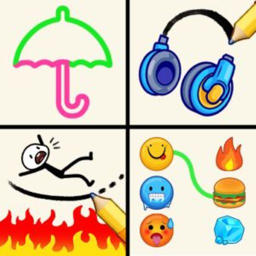 One Line Drawling Puzzle Game