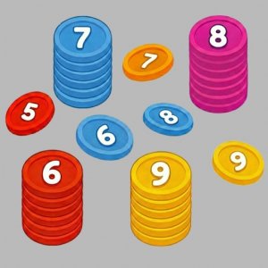 Coin Stack Up Puzzle Game