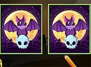Halloween Spot the Difference Puzzle